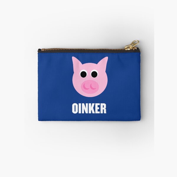 Item preview, Oinker Pink Pig Pet Animal Cute Farm Barnyard Bacon Piggy designed and sold by Hux Designs.