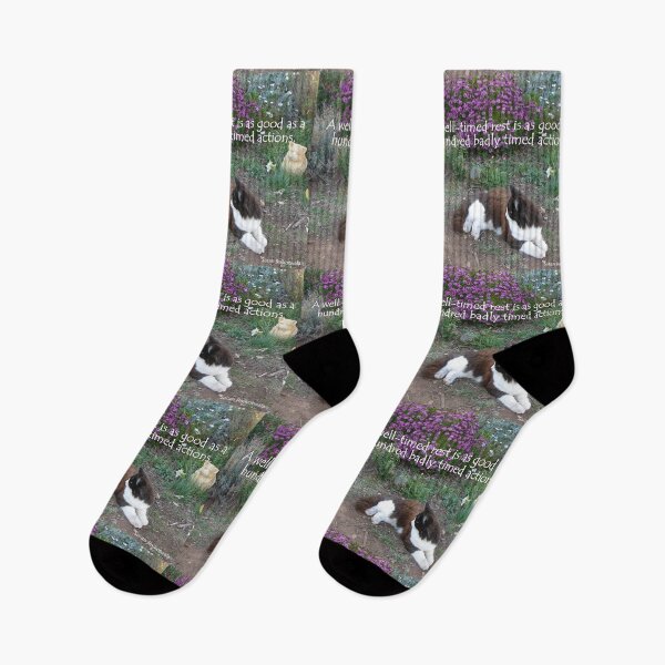 Item preview, Tuxedo Cat A Well Timed Rest Is As Good as a Hundred Badly Timed Actions - Inspirational Quotes designed and sold by Sarah  Rajkotwala.