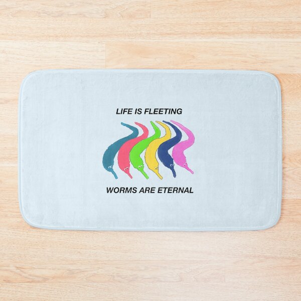 Item preview, Life is fleeting, worms are eternal designed and sold by PhoebeSoleil.