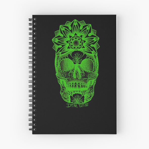 Item preview, Skull and mandala designed and sold by dtmtattoo.