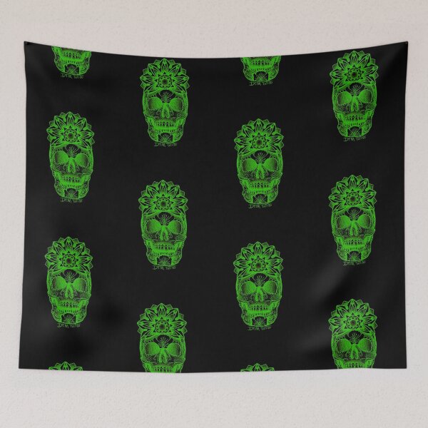 Item preview, Skull and mandala designed and sold by dtmtattoo.