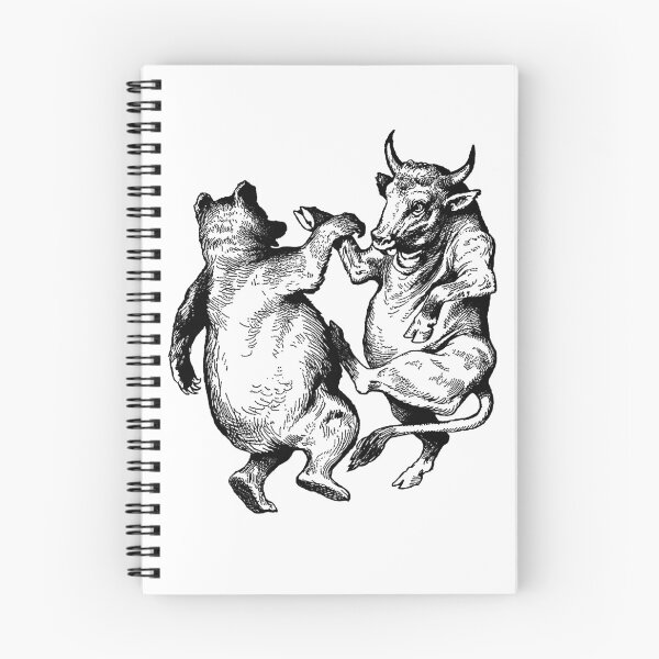 Item preview, Bull and Bear designed and sold by glasslion.