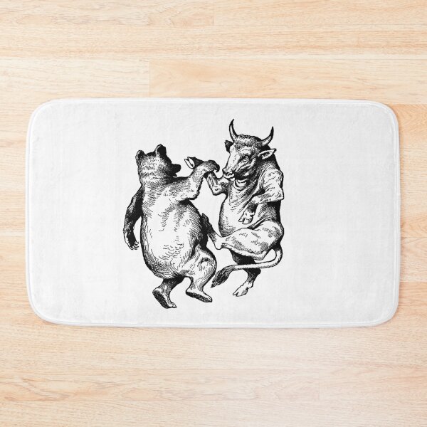 Item preview, Bull and Bear designed and sold by glasslion.