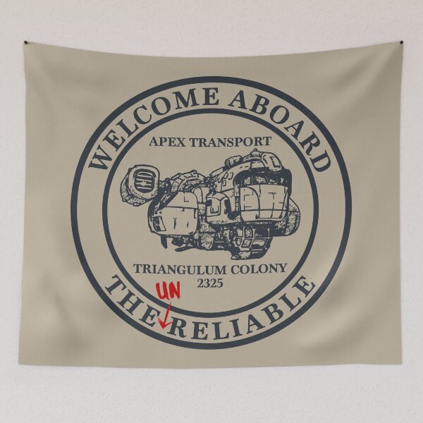 Item preview, Welcome Aboard The Unreliable | The Outer Worlds designed and sold by surik-.