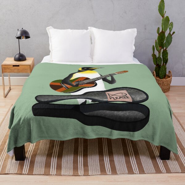 Item preview, Penguin Busking designed and sold by piedaydesigns.