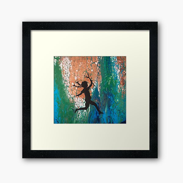 Remember Your Fierce Self Framed Art Print