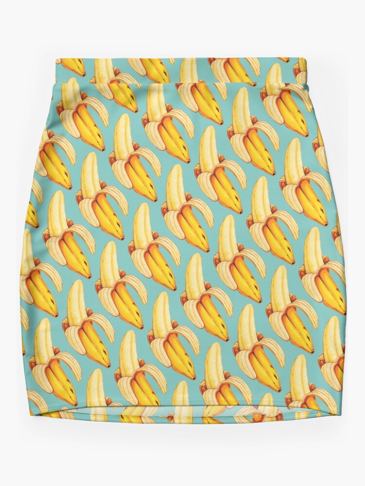 Discover Banana Blue Mini Skirt