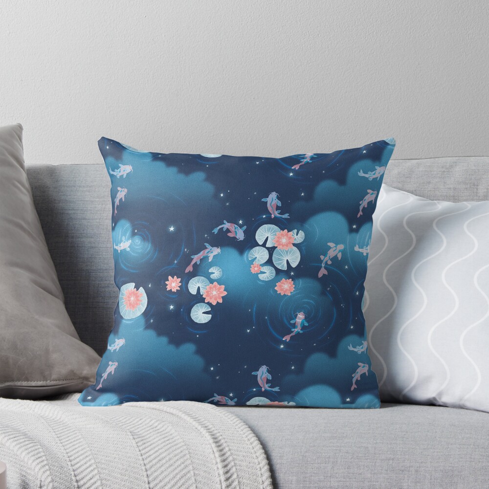 Item preview, Throw Pillow designed and sold by hellocloudy.