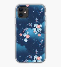 Koi-Teich - Nacht iPhone-Hülle & Cover
