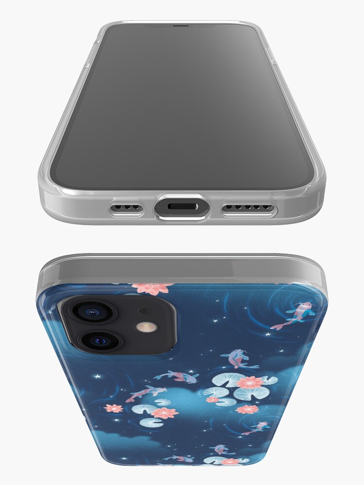 Alternate view of Koi pond - night iPhone Case & Cover
