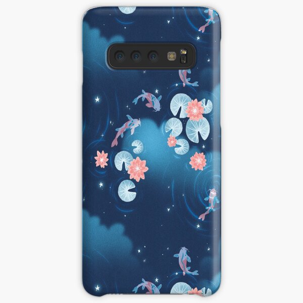 Koi pond - night Samsung Galaxy Snap Case