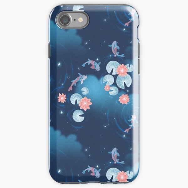 Item preview, Koi pond - night designed and sold by hellocloudy.
