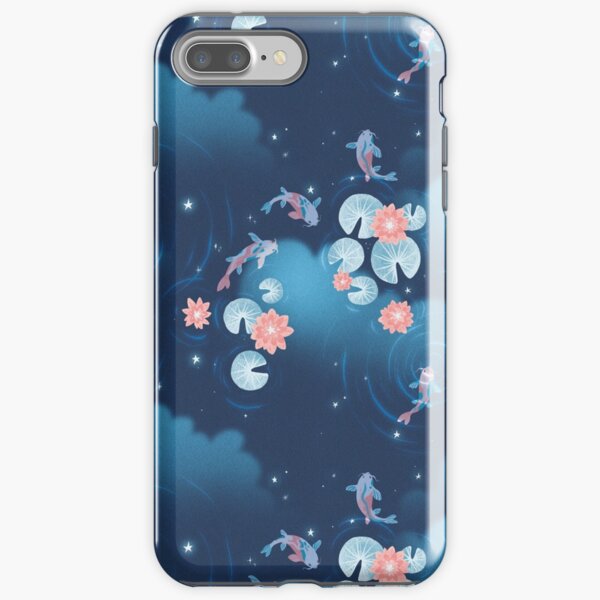Item preview, Koi pond - night designed and sold by hellocloudy.