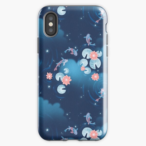 Item preview, Koi pond - night designed and sold by hellocloudy.