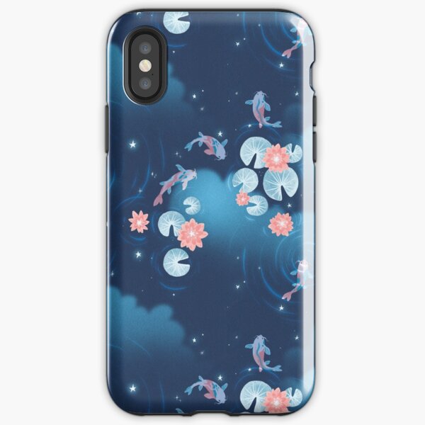 Item preview, Koi pond - night designed and sold by hellocloudy.