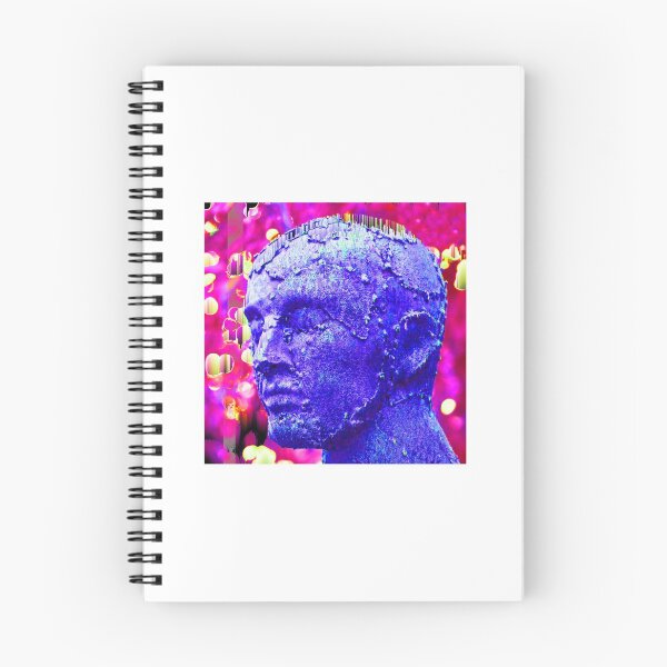 Item preview, "manSculpture1A-1" Glitched image of a sculpture of a man designed and sold by telenaut.