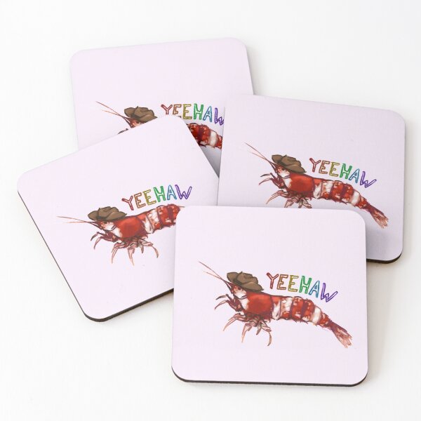 Item preview, gay cowboy shrimp designed and sold by PhoebeSoleil.