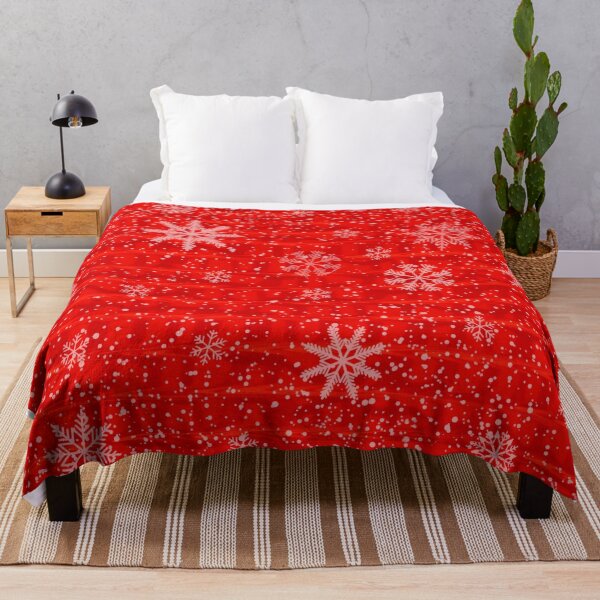 Item preview, Red Holiday Snowflakes designed and sold by BigTexFunkadelic.