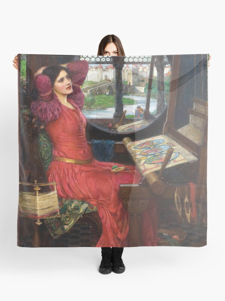 I am half sick of shadows JOHN WILLIAM WATERHOUSE Pre-Raphaelite Poster