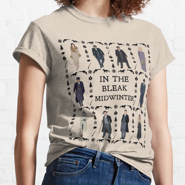 En el sombrío invierno: Peaky Blinders Todos los personajes Camiseta clásica