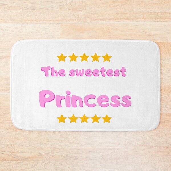 Item preview, The Sweetest Princess kawaii hot pink design designed and sold by Lilpinkdinoshop.