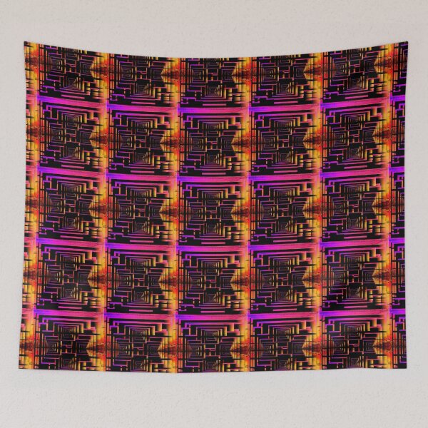Item preview, "metropolis2M-1" Glitched image of a metropolis designed and sold by telenaut.