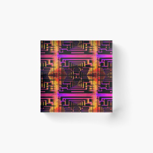 Item preview, "metropolis2M-1" Glitched image of a metropolis designed and sold by telenaut.