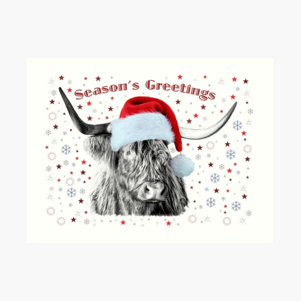 christmas highland cows