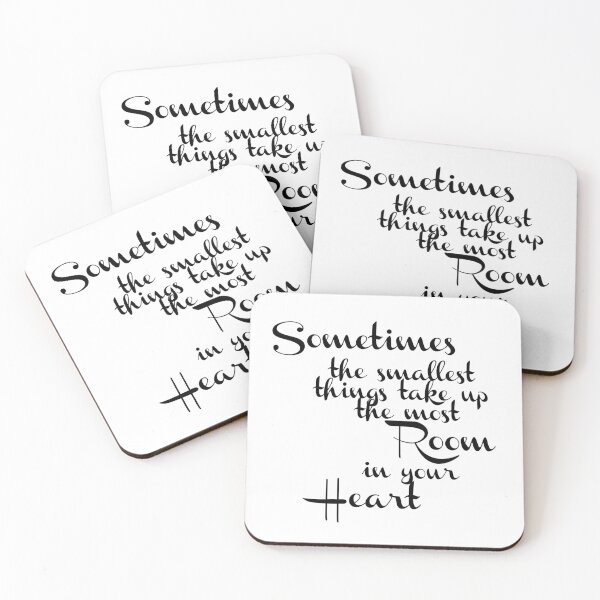 Item preview, Winnie the pooh smallest things quote designed and sold by SoullesCarbon41.