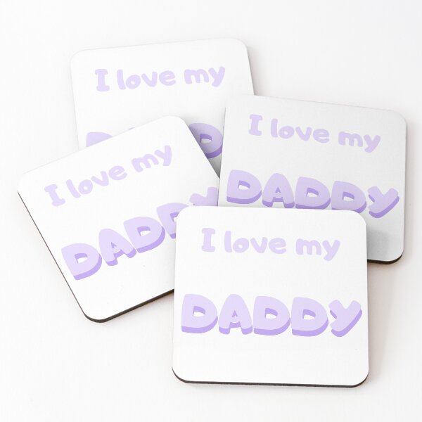 Item preview, I love my daddy print designed and sold by Lilpinkdinoshop.