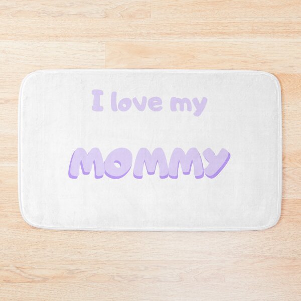 Item preview, I love my mommy print designed and sold by Lilpinkdinoshop.