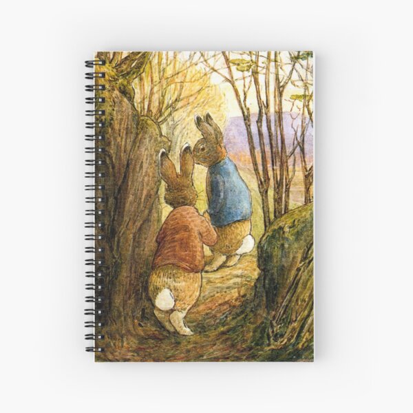 Item preview, Peter Rabbit and Benjamin Bunny in the Forest - Beatrix Potter designed and sold by forgottenbeauty.