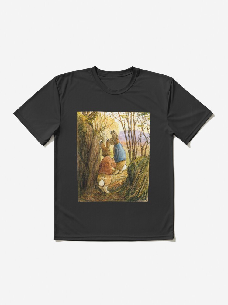 Peter Rabbit and Benjamin Bunny in the Forest - Beatrix Potter Active  T-Shirt for Sale by forgottenbeauty