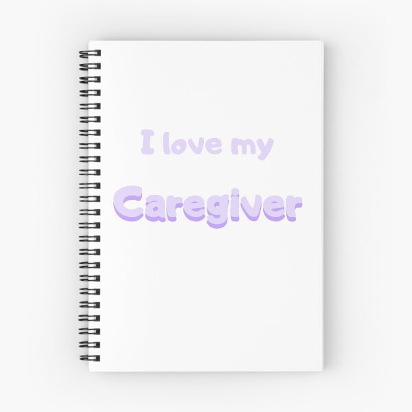 Item preview, I love my caregiver print designed and sold by Lilpinkdinoshop.
