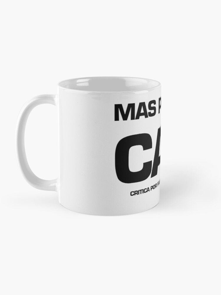 Alternate view of Mas primeiro café Mug