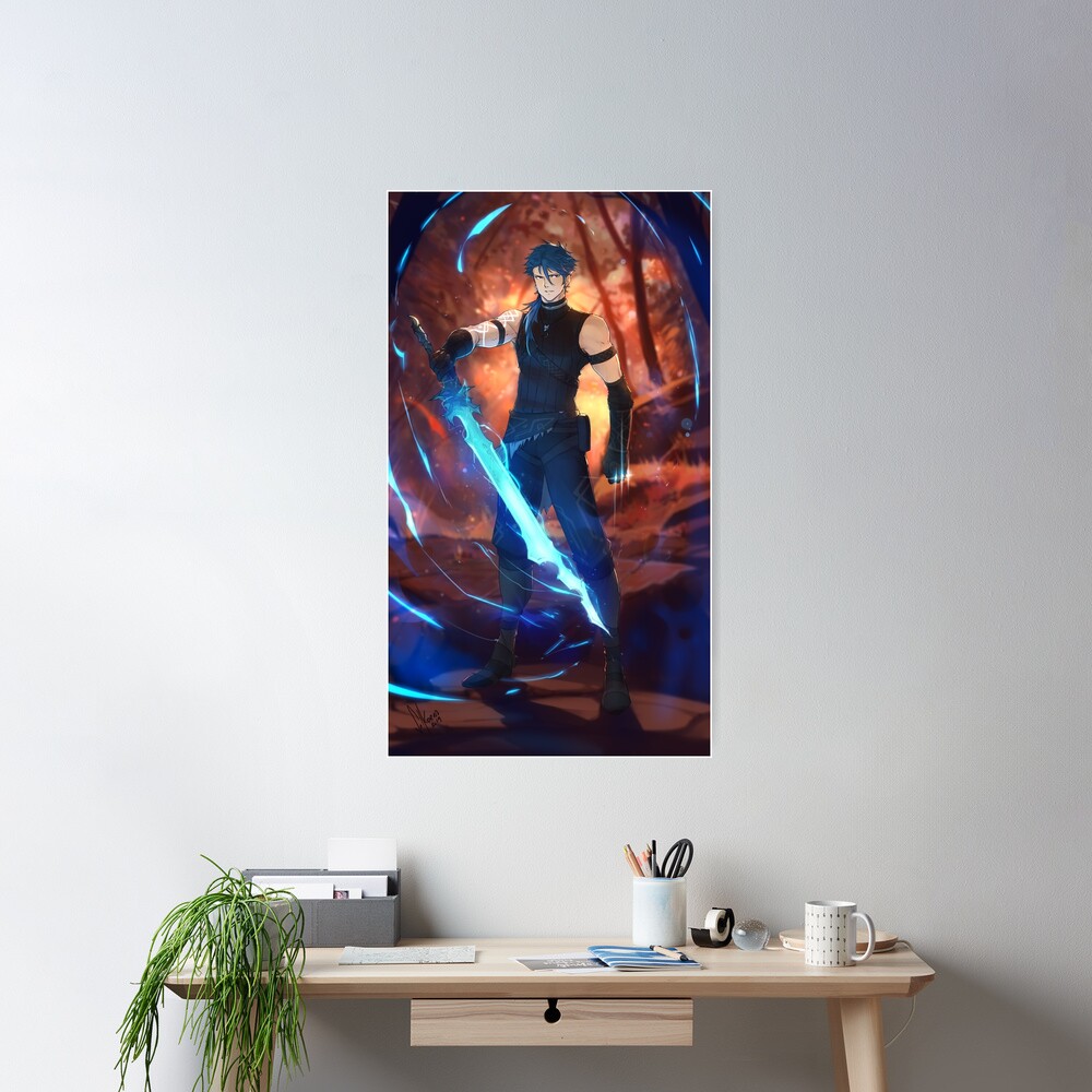 Nanashi Sword of The Stranger Poster for Sale by solkorra