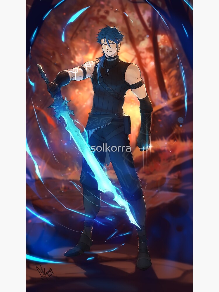 Nanashi Sword of The Stranger Poster for Sale by solkorra