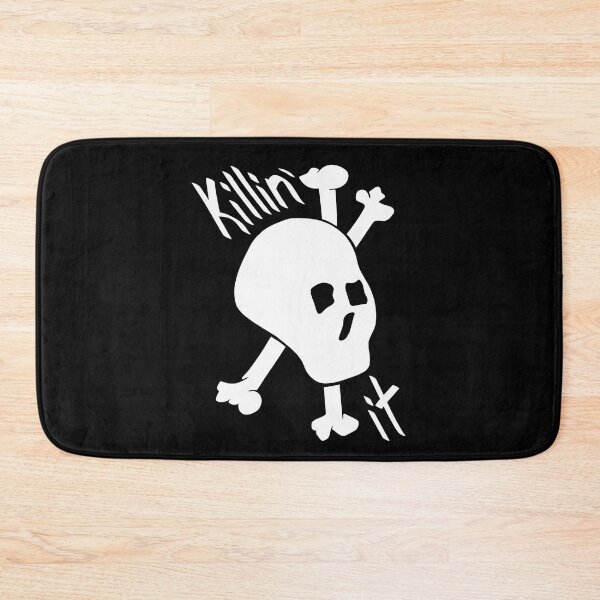 Item preview, Killin' it black and white skull designed and sold by piedaydesigns.