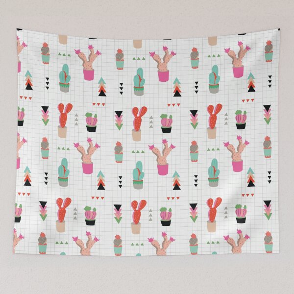 Item preview, Bold Cactus Grid  designed and sold by emilybr0.