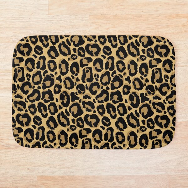 Leopard print Bath Mat