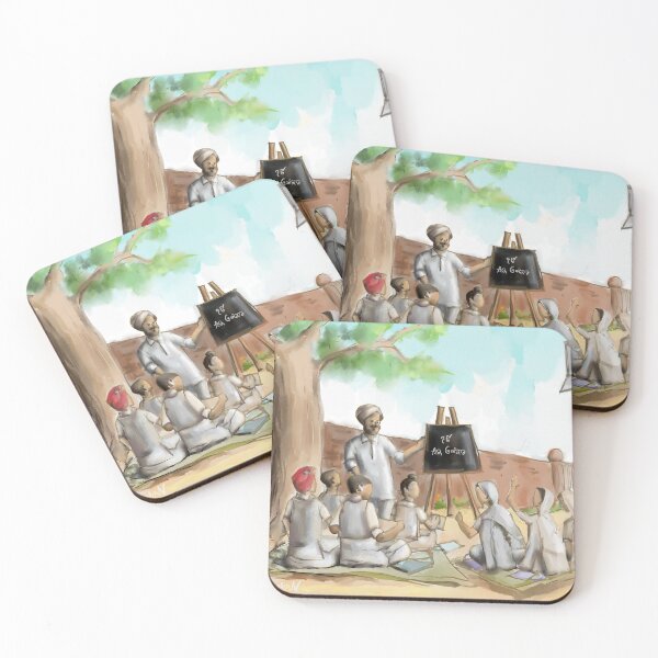 Item preview, Punjabi village school  designed and sold by Sukhpal Grewal Ethnic Art.