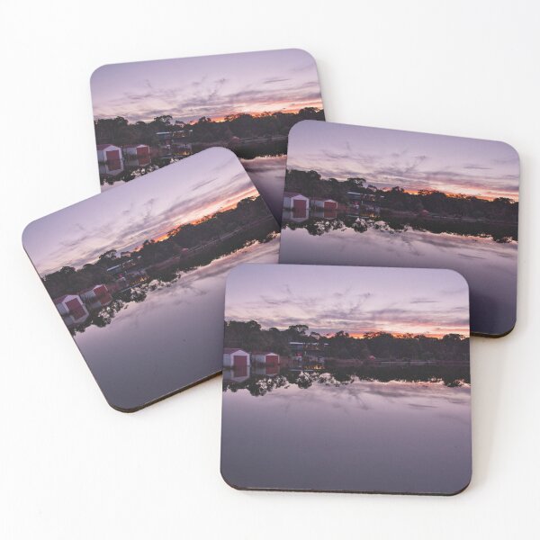 Item preview, Boat Sheds at Angelsea, Victoria, Australia designed and sold by Vicki Johnson.