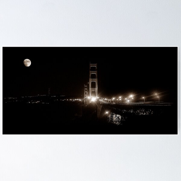 Item preview, Golden Gate by Night designed and sold by csouzas.