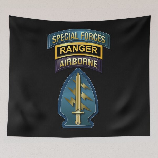 Item preview, SOF - Fuerzas especiales - Ranger -SSI V1 designed and sold by Military Insignia Products.