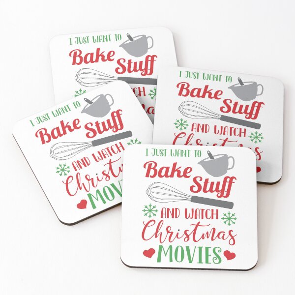 Item preview, I Want To Bake Stuff And Watch Christmas Movies designed and sold by webpatty.