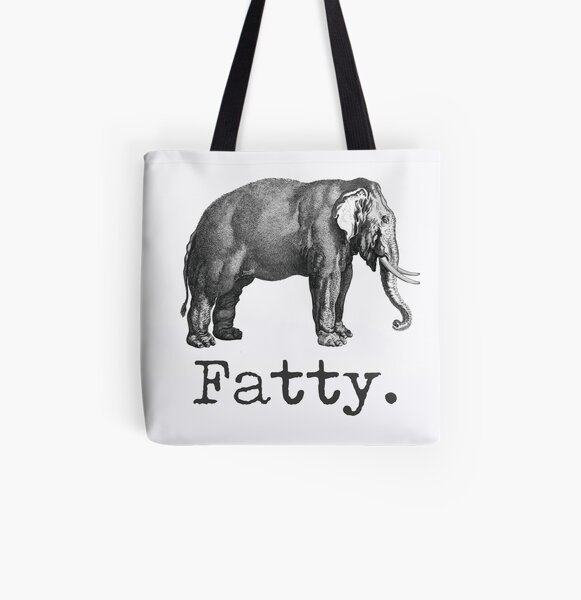 Fatty! All Over Print Tote Bag
