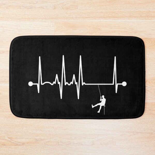 Item preview, Abseiling Heartbeat designed and sold by teesaurus.