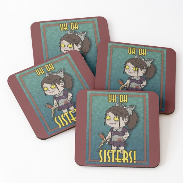 Item preview, Uh Oh Sisters! - Bioshock Little Sister designed and sold by KaptainAndy.