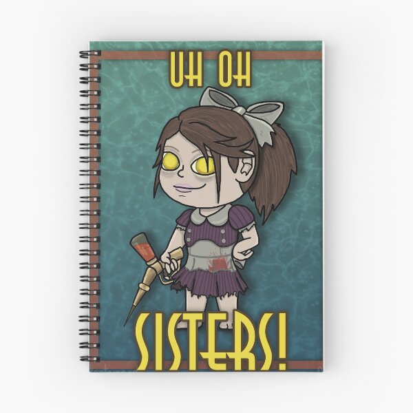 Item preview, Uh Oh Sisters! - Bioshock Little Sister designed and sold by KaptainAndy.