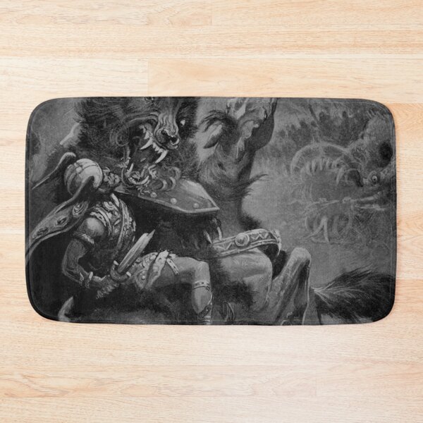 Item preview, Odin and Fenrir by Dorothy Hardy 1909 designed and sold by immortalpeaches.